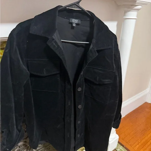 Jones New York Men's Dark Velvet Jacket - Picture 1 of 3